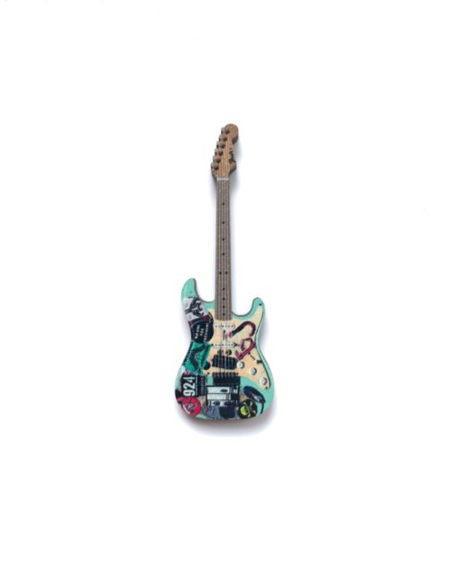 Billie Joe Blue Guitar Pin Upsmuck 