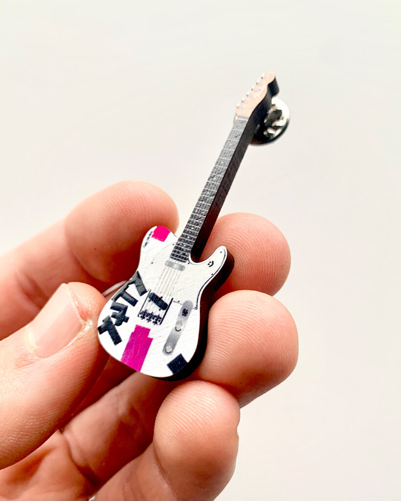 Yungblud Guitar Pin Upsmuck 